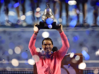 Nadal suma su tercer oro en el Abierto Mexicano