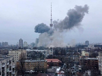 Rusia bombardea torre de televisión de Kiev; hay al menos 5 muertos