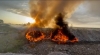 Incendian basurero clandestino en el Piggy Back, en Culiac&aacute;n