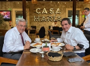 Cu&eacute;n y Rocha refrendan amistad y posibilidad de alianza electoral en el 2024