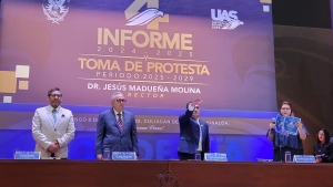 El Gobernador Rocha y Rector Madue&ntilde;a estrechan un hist&oacute;rico pacto por la UAS