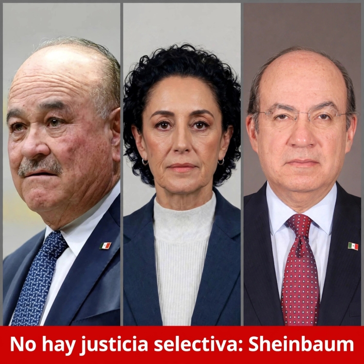 Sheinbaum niega justicia selectiva por detenci&oacute;n de Ruffo Appel y responde a Calder&oacute;n