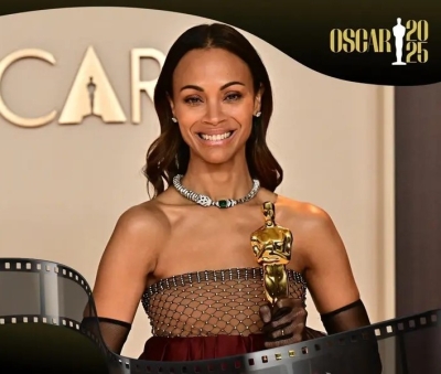 La ganadora del &Oacute;scar la actriz Zoe Salda&ntilde;a se disculp&oacute; con los mexicanos por la pel&iacute;cula Emilia P&eacute;rez