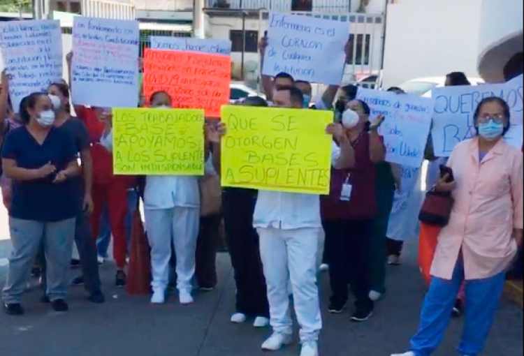 Trabajadores piden auditoría al Hospital Regional del Issste de Culiacán