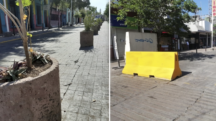 Con limitaciones, reabren la calle Ángel Flores, en Culiacán