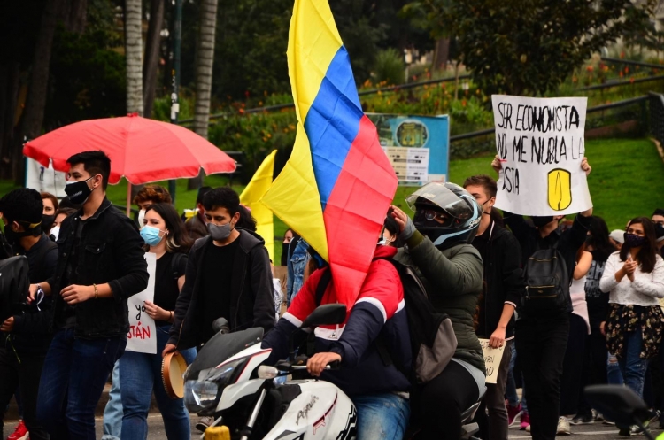 Más de 500 desaparecidos en 11 días de protestas en Colombia