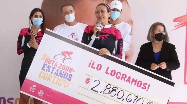 DIF Sinaloa rompe r&eacute;cord durante Rodada 200k: se recaudaron 2 millones 880 mil pesos