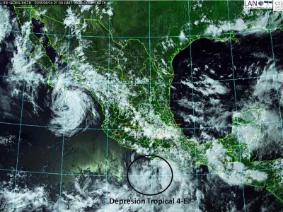 Tormenta tropical Dolores impactar&aacute; el sur y centro de Sinaloa: PC