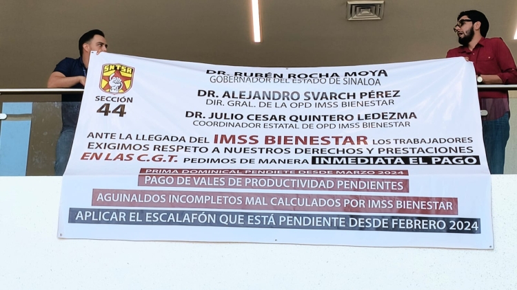 Se compromete IMSS Bienestar en basificar a mil 100 trabajadores; Julio Quintero, delegado federal
