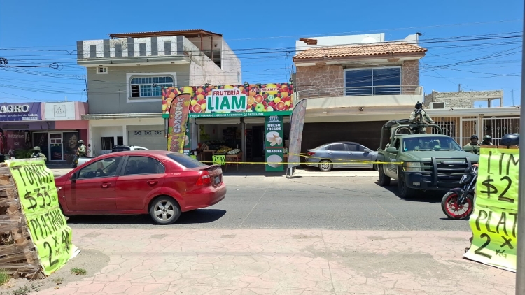 Atacan a balazos a un hombre en una fruter&iacute;a en la colonia Chulavista en Culiac&aacute;n