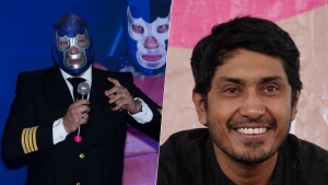 Blue Demon Jr. descarta participaci&oacute;n de Tenoch Huerta en su pr&oacute;xima pel&iacute;cula "The Demon"