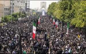 Irán realiza masivo funeral en honor al Presidente Raisí; destaca gran presencia internacional