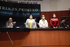 Promete responsabilidad y compromiso la sinaloense Imelda Castro en Vicepresidencia del Senado