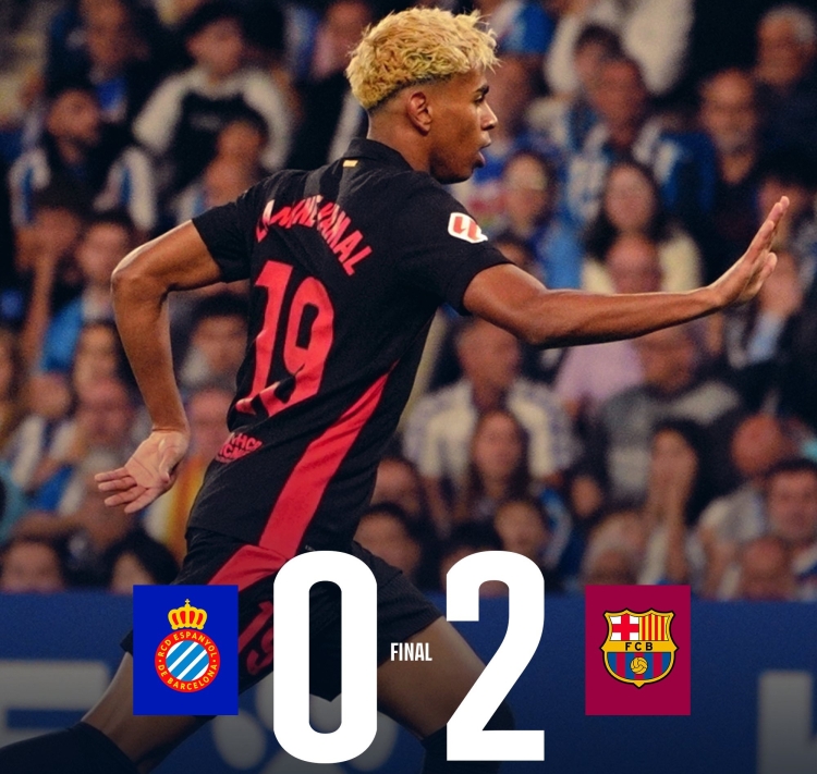 El club Barcelona campeón de la Liga de España
