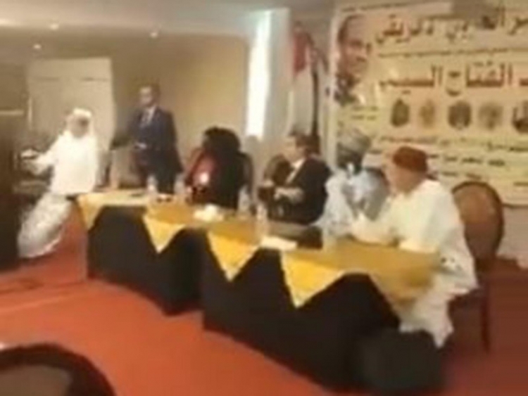Muri&oacute; s&uacute;bitamente el Embajador saud&iacute; durante un discurso en El Cairo