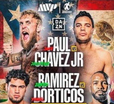 Jake Paul enfrentará Julio César Chávez Jr., el 28 de junio