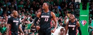 Sufrida victoria de Miami en las finales de conferencia de la NBA