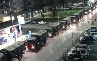 COVID-19 Italia: flota militar lleva ata&uacute;des de v&iacute;ctimas de coronavirus fuera de la ciudad abrumada