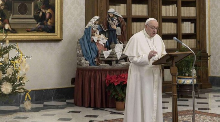 El Papa Francisco conden&oacute; el asalto al Capitolio