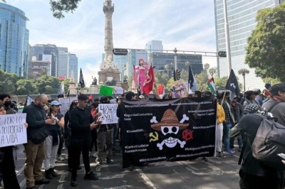 "Fuera Morena": consignan voces de la marcha del movimiento del sombrero y "Generaci&oacute;n Z" en CDMX