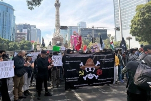 "Fuera Morena": consignan voces de la marcha del movimiento del sombrero y "Generaci&oacute;n Z" en CDMX