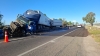 Accidente de tr&aacute;nsito deja un hombre muerto en la Autopista Benito Ju&aacute;rez, en Culiac&aacute;n
