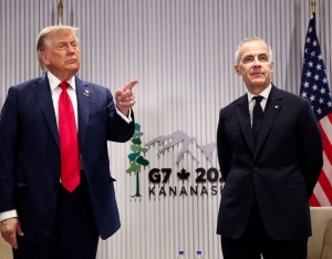 Abandona Trump Cumbre del G7 antes de lo programado por conflicto Israel-Irán