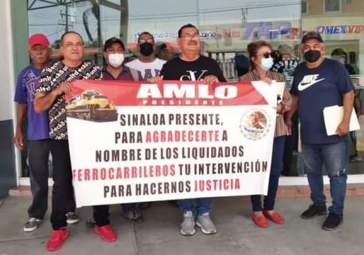 Ferrocarrileros piden al gobernador RRM que sea el enlace con la SeGob para lograr su jubilaci&oacute;n