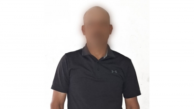 Un hombre presuntamente armado fue detenido y asegurado por polic&iacute;as estatales en la colonia Lomalinda
