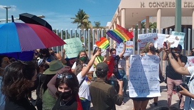 La comunidad LGBT+ conf&iacute;a que Congreso de Sinaloa acatar&aacute; orden de la SCJN