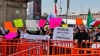 Trabajadores del PJ protestan frente a empresarios en Palacio Nacional ante reuni&oacute;n con Ebrard: advierten sobre inversi&oacute;n insegura
