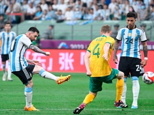 ¡Messi se luce! Hace el gol más rápido de su carrera: Argentina vence a Australia