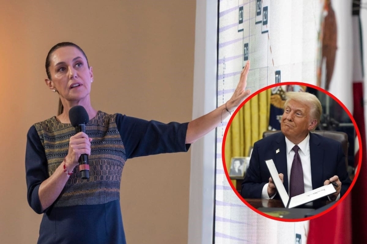 Seguridad, migración y comercio, son los temas que Sheinbaum buscará tratar con Trump en el G7