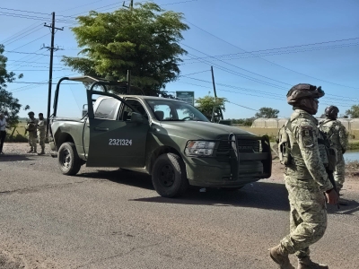 Cinco militares quedan lesionados en accidente en Navolato