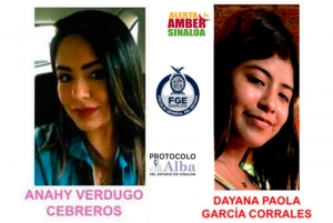 Desaparecen Anahy y Dayana en Mazatlán y Culiacán ¡ayuda a encontrarlas!