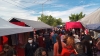 Por compras navide&ntilde;as abarrotan el tianguis Los Huizaches