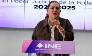 Presidir&aacute; la Corte la candidatura que haya obtenido m&aacute;s votos, ya sea hombre o mujer, aclara INE: Hugo Aguilar sigue con ventaja sobre Lenia Batres