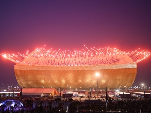 As&iacute; celebran la Ceremonia de clausura del Mundial de Qatar 2022 en el estadio Lusail