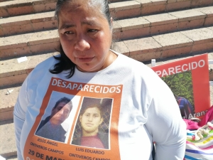 Me duele, es un dolor inmenso, y cada a&ntilde;o aumenta m&aacute;s y m&aacute;s, revel&oacute; la mam&aacute; de dos desaparecidos