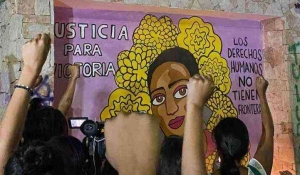 La migrante salvadore&ntilde;a Victoria Esperanza Salazar