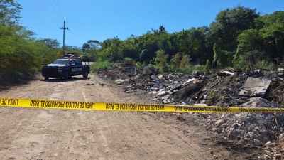 Descubren cad&aacute;ver de una persona quemada en la Ampliaci&oacute;n El Barrio, Culiac&aacute;n