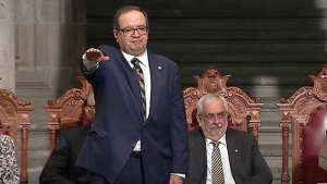 Leonardo Lomel&iacute; protesta como nuevo rector de la UNAM: Habr&aacute; perspectiva de g&eacute;nero, dice