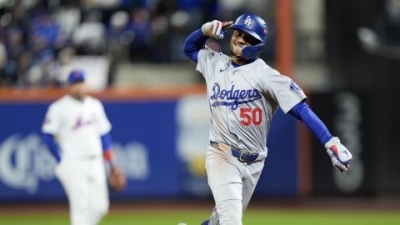 Dodgers se pone a un s&oacute;lo triunfo de ir a la Serie Mundial; gana 10-2 en Casa de los Mets