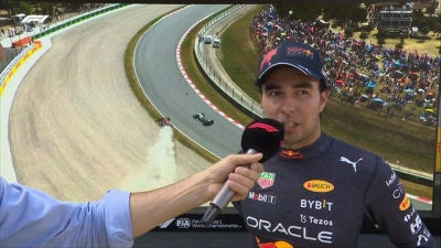 La escuder&iacute;a RBR le &acute;roba&acute; al &acute;Checo&acute; P&eacute;rez el primer lugar del GP de Espa&ntilde;a