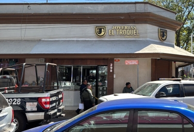 Delincuente trata de asaltar joyer&iacute;a y trabajadores frustran el robo violento en el Centro de Culiac&aacute;n
