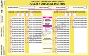 INE abaratar&aacute; el papel para las boletas; Elecci&oacute;n Judicial de 2025