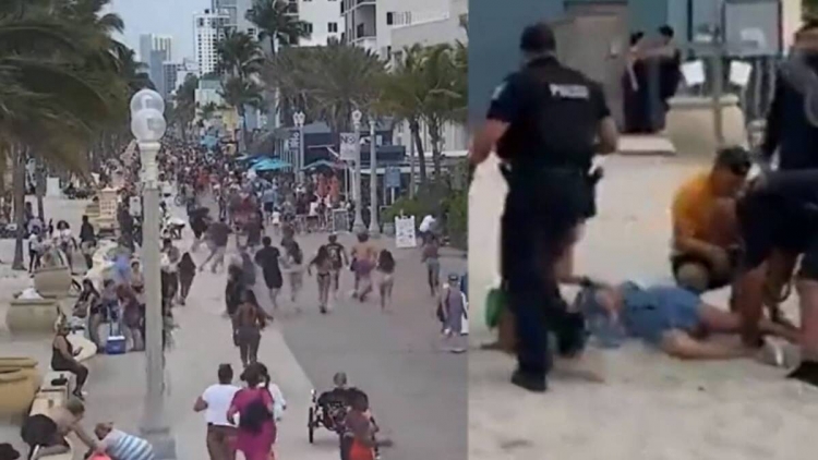 Pánico en Florida: reportan más de 9 heridos tras tiroteo en Hollywood Beach