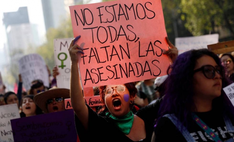 De enero de 2019 al mismo mes de 2020 se contabilizaron mil 52 carpetas por feminicidio en M&eacute;xico