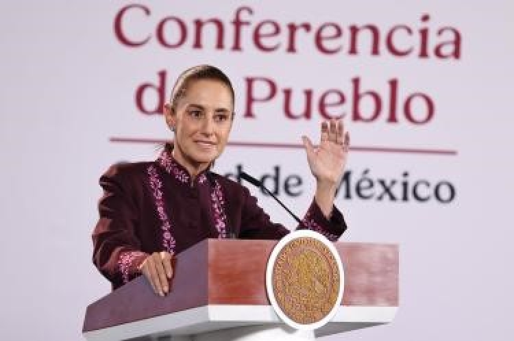 Sheinbaum descarta candidatura presidencial de Garc&iacute;a Harfuch para el 2030 y pide evitar distracciones electorales