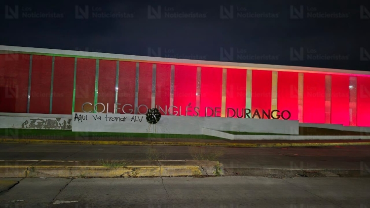 Vandalizan Colegio en Culiac&aacute;n en pleno inicio del Ciclo Escolar 2026-2027; tambi&eacute;n dejan una corona f&uacute;nebre en la entrada principal